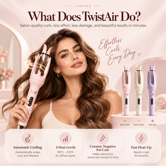 LUNARA TwistAir Auto Curler