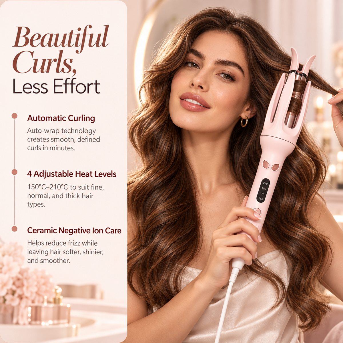 LUNARA TwistAir Auto Curler