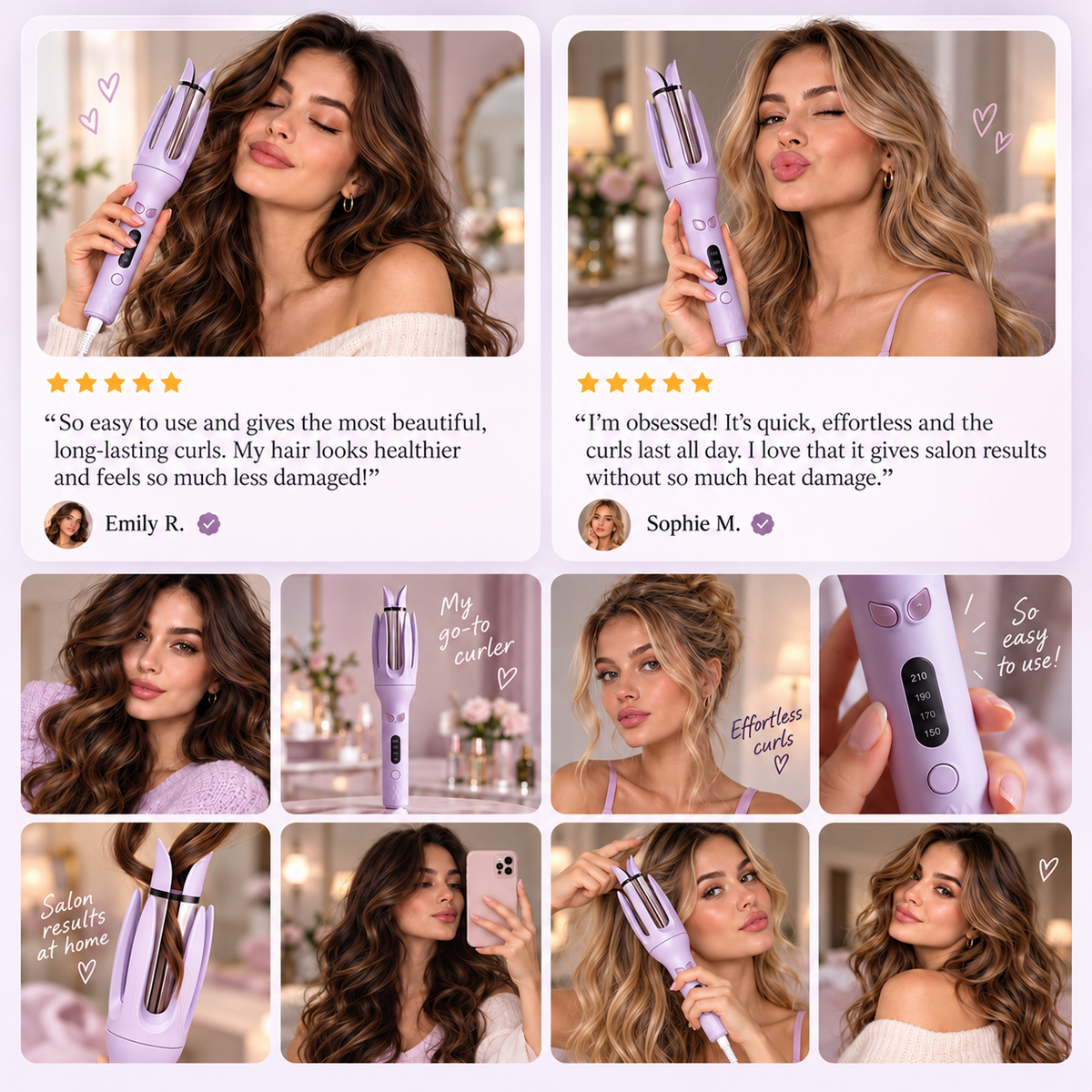 LUNARA TwistAir Auto Curler