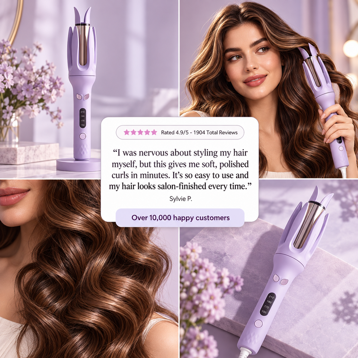 LUNARA TwistAir Auto Curler