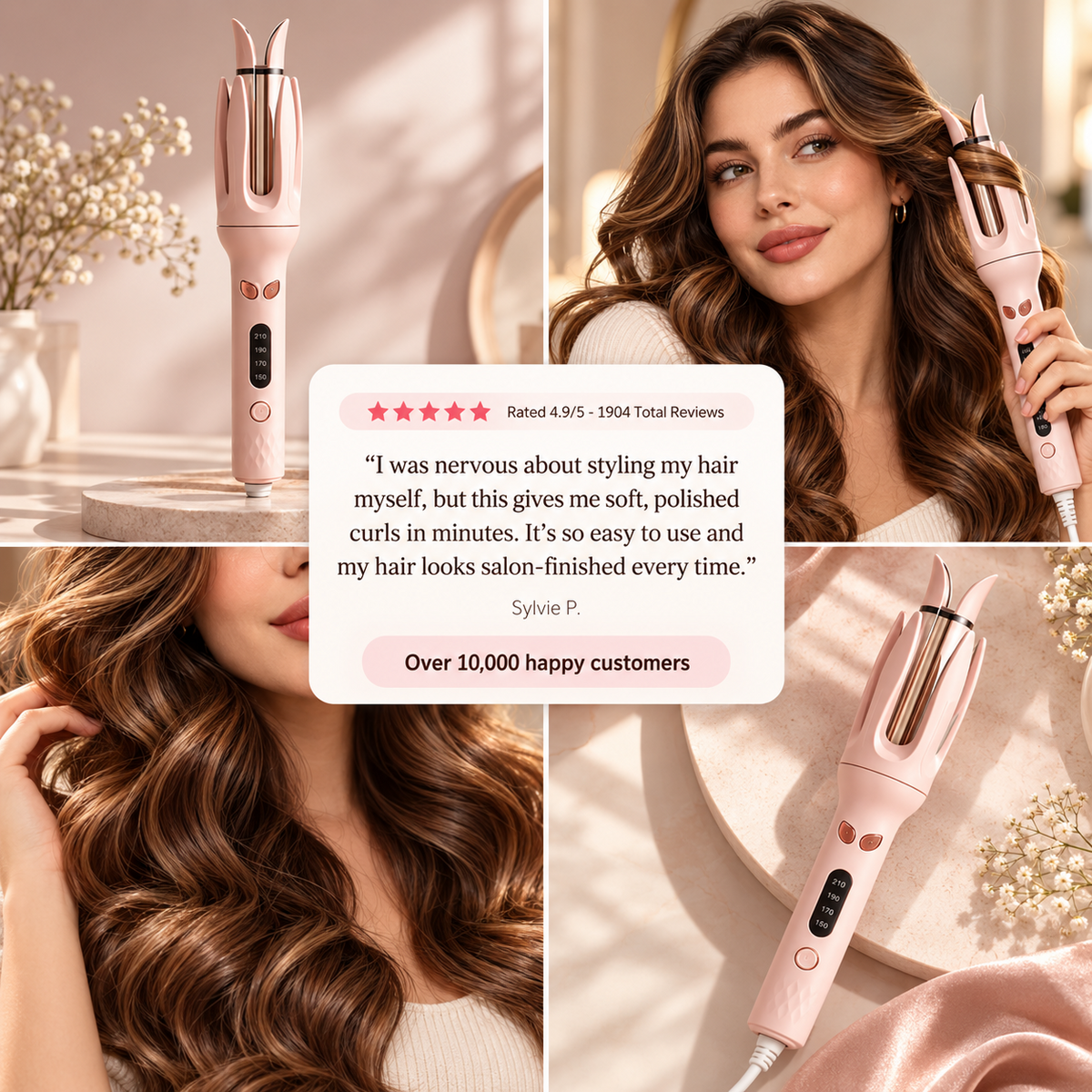 LUNARA TwistAir Auto Curler
