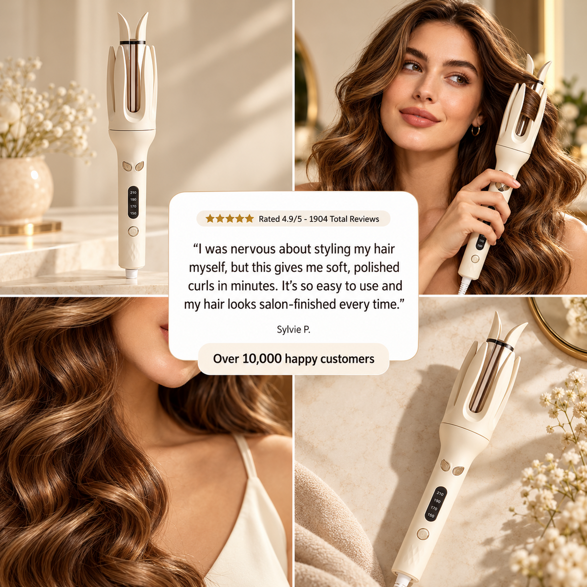 LUNARA TwistAir Auto Curler