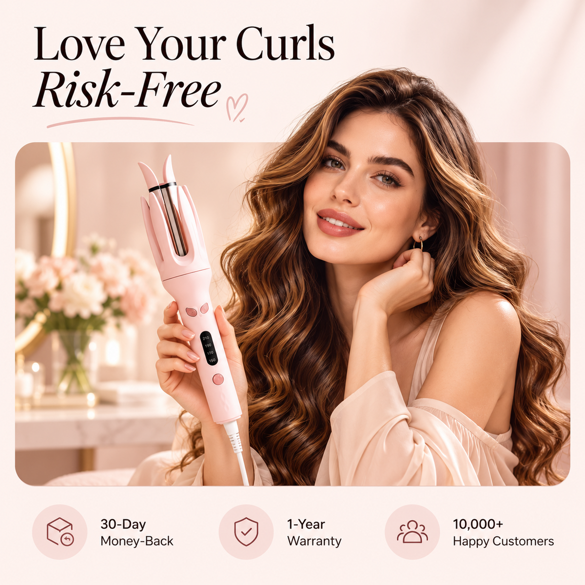 LUNARA TwistAir Auto Curler