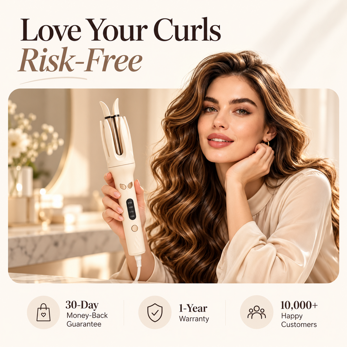LUNARA TwistAir Auto Curler