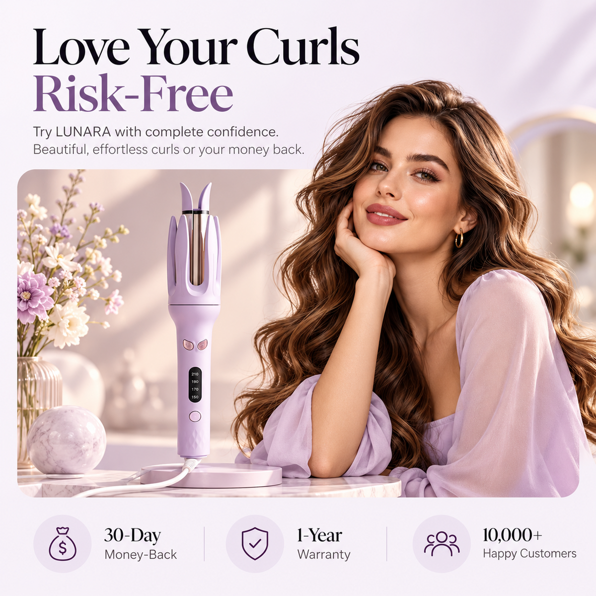 LUNARA TwistAir Auto Curler